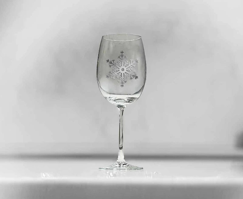 Winter Frost Wine Glass 480 ml, Silver