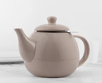 Théière Verdora avec filtre, 27 oz, Taupe