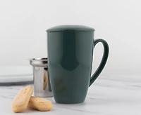 Verdora Mug with Infuser and Lid, 500ml, Green
