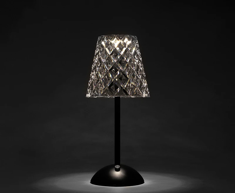 Pwp Aurora LED Lamp Black/Clear