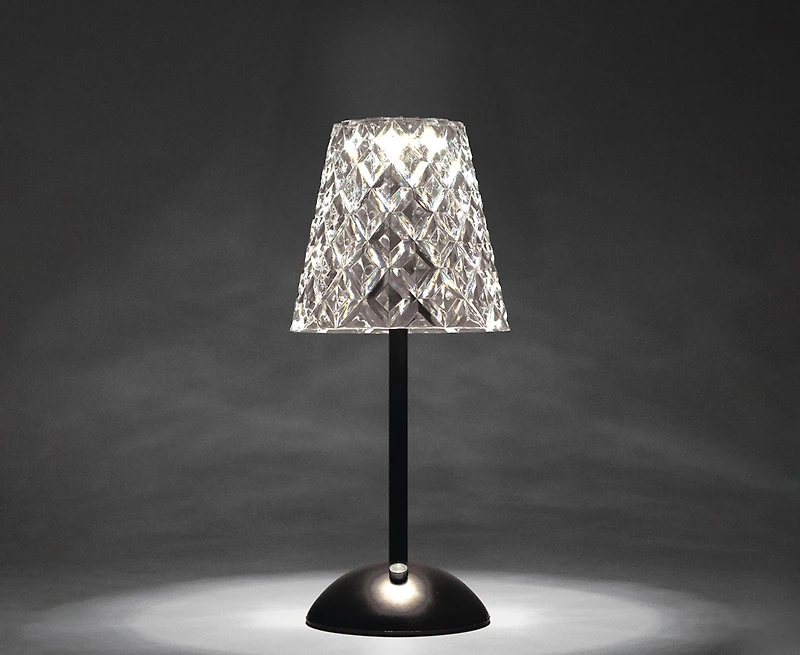 Pwp Aurora LED Lamp Black/Clear