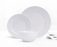 Snowlace 12pc Porcelain Dinnerware Set