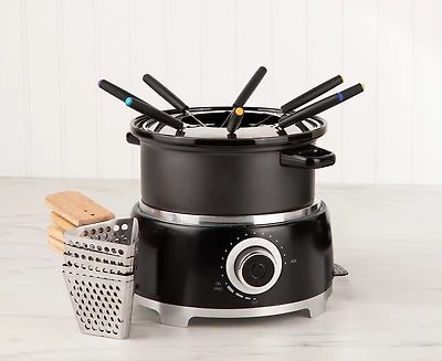 Remy Olivier Pro Fondue Set, 2L, 1200W
