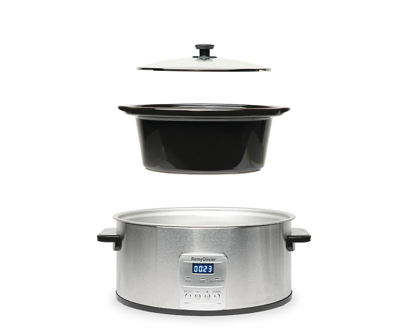 mijoteuse Thinkkitchen 6QT, commande numérique, 240W