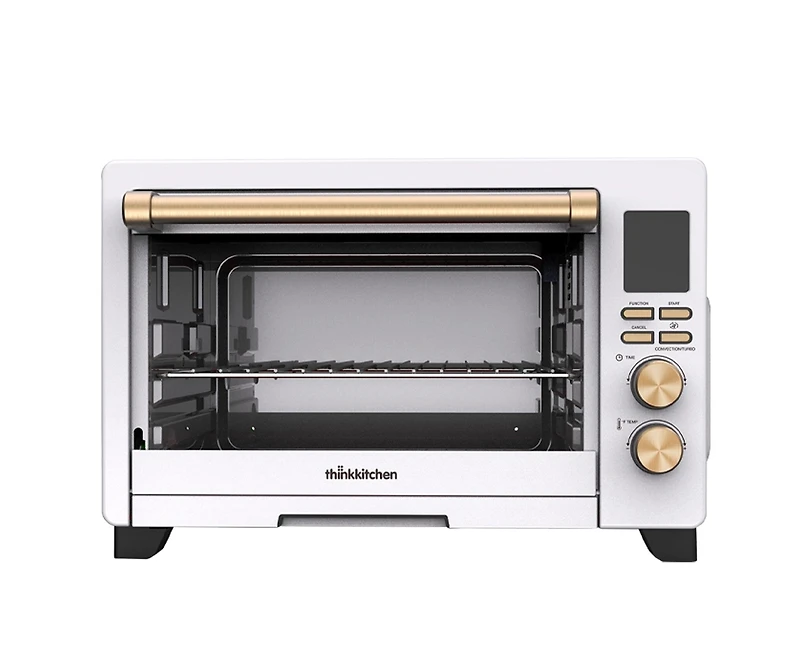 Four grille-pain/à air thinkkitchen Diversi-Fry, blanc doré, 1800 W