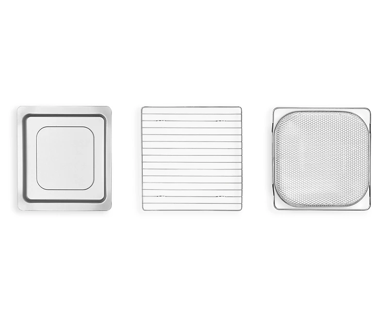 thinkkitchen Diversi-Fry Toaster/Air-Fry Oven, White Gold, 1800W