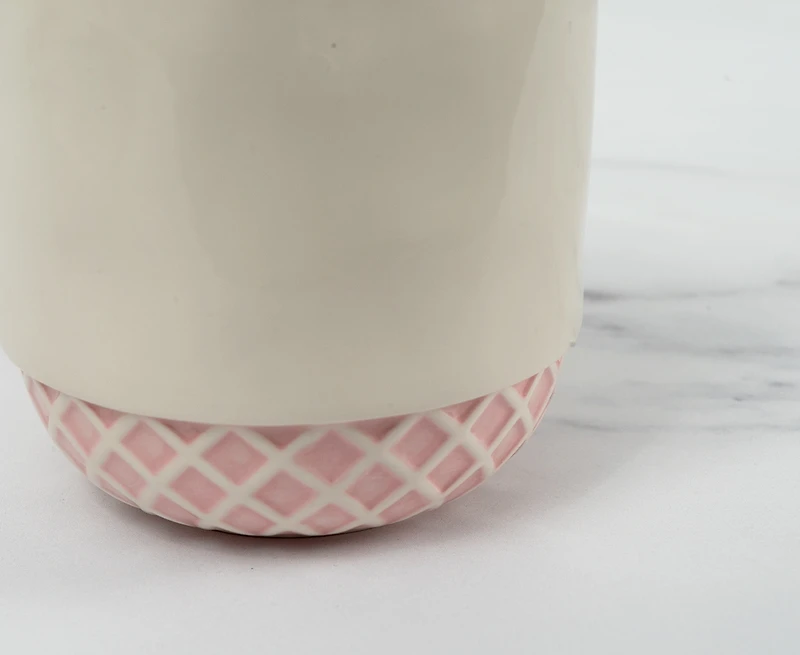 Stokes Donut Mug, Pink