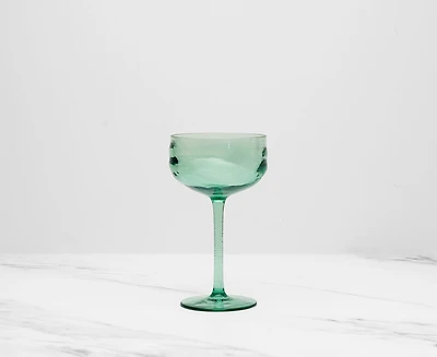 Drift Green Coupe Glass 280ml
