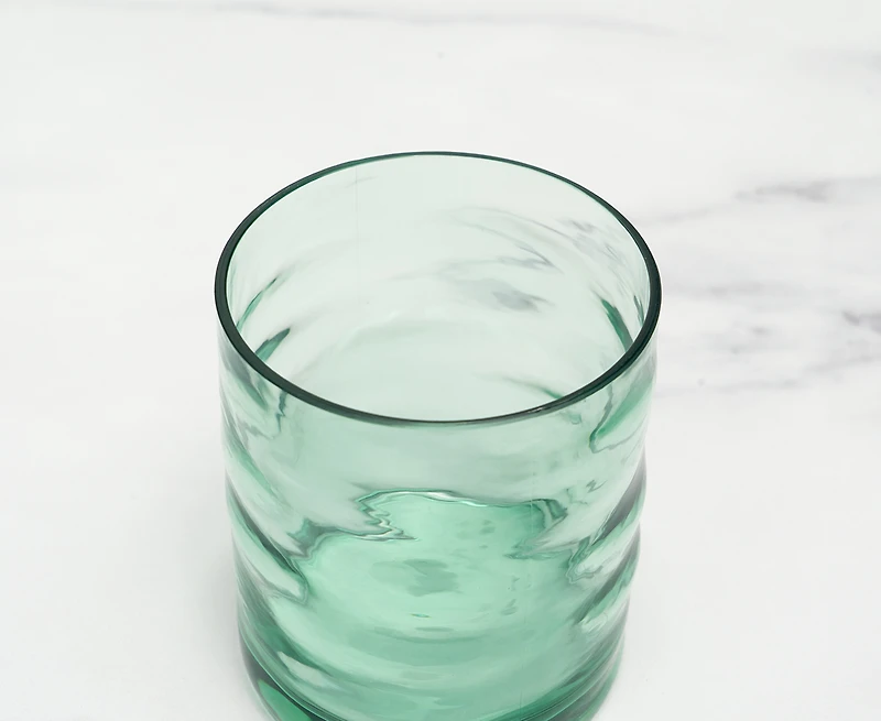 Drift Green Dof 410 ml Glass