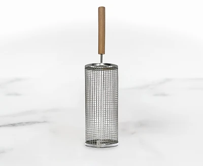 Grill Basket with Wooden Handle