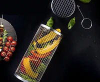 Grill Basket with Wooden Handle