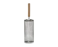 Grill Basket with Wooden Handle