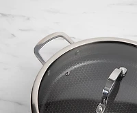 Remy Olivier Tri-Ply Steel Saute Pan with Cover, 30x7cm