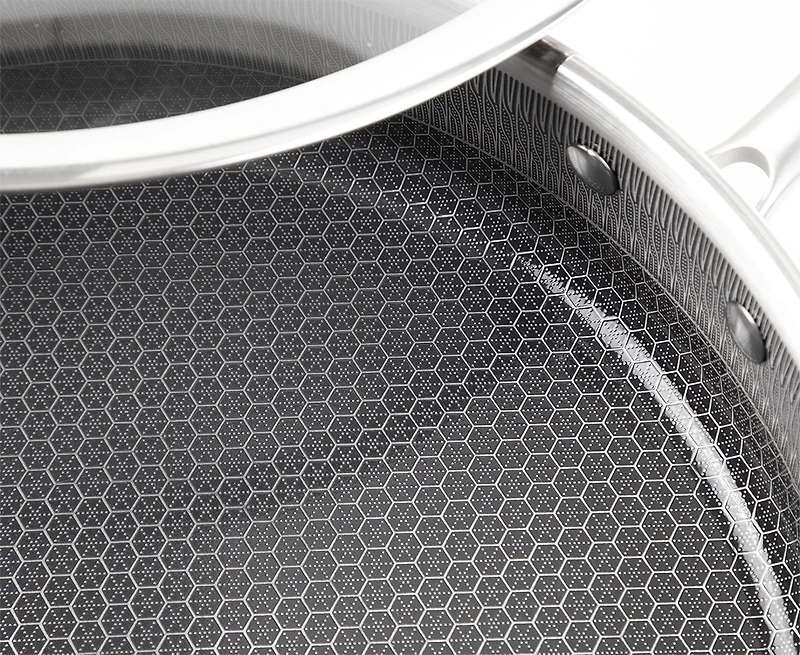 Remy Olivier Tri-Ply Steel Saute Pan with Cover, 30x7cm