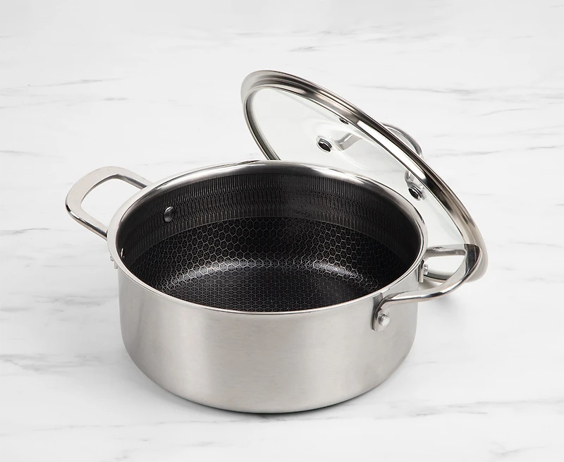 Remy Olivier Tri-Ply Steel Dutch Oven 24x10.5cm