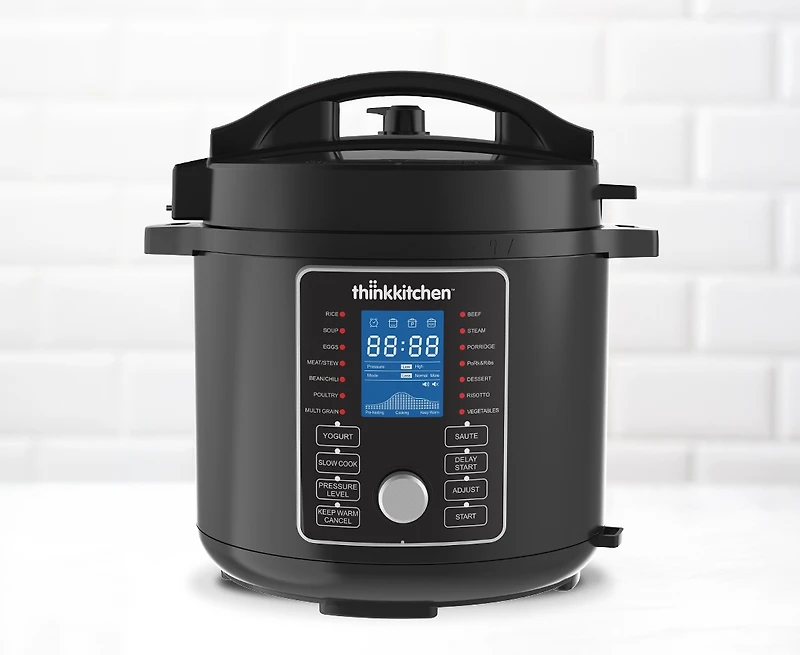 thinkkitchen Quickpro Electric Pressure Cooker, 6L