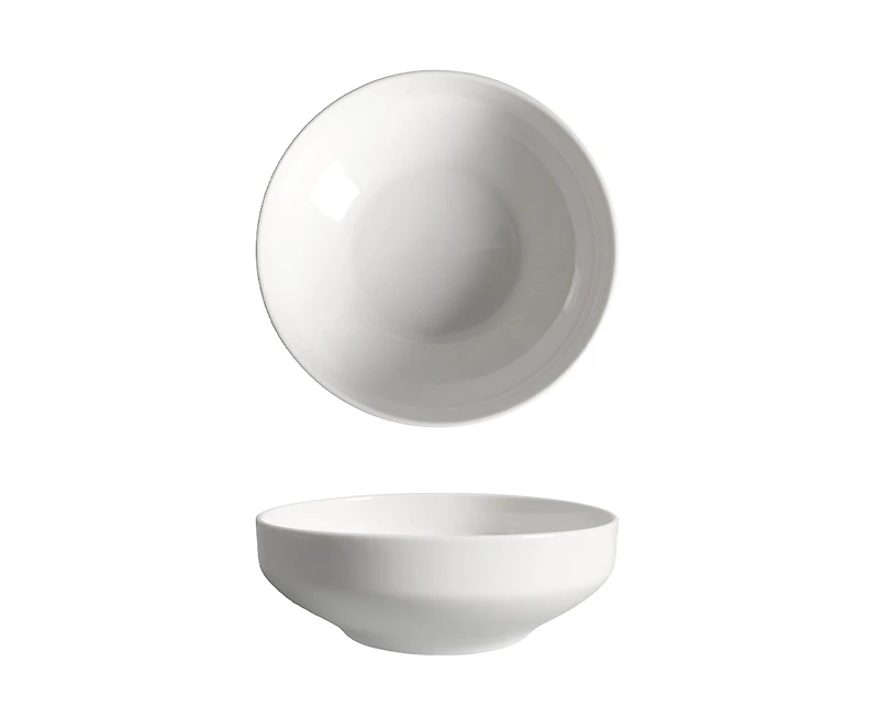 Auspicious Clouds 12-Piece White Dinnerware Set