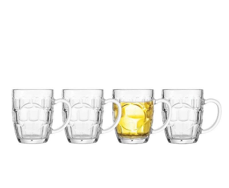 Lager 500ml Beer Mug Set of 4