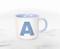 Marly Monogram Mug A, Blue 410ml