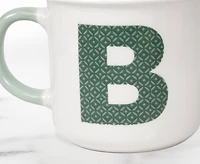 Marly Monogram Mug B, Green 410ml
