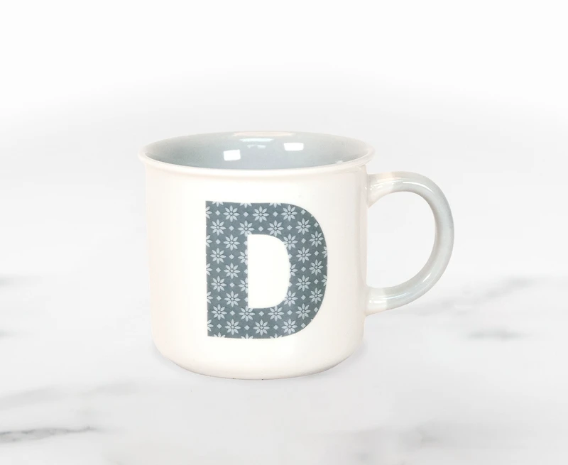 Marly Monogram Mug D, Grey 410ml