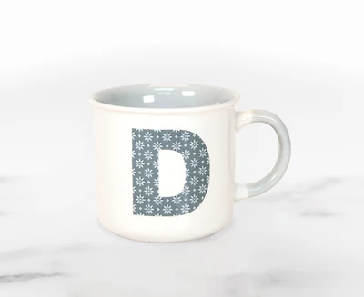 Marly Monogram Mug D, Grey 410ml