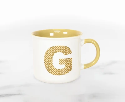 Marly Monogram Mug G, Yellow 410ml