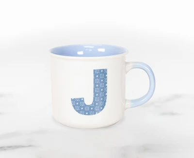Marly Monogram Mug J, Blue 410ml