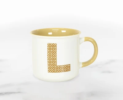 Tasse Marly Monogramme L, Jaune 410 ml