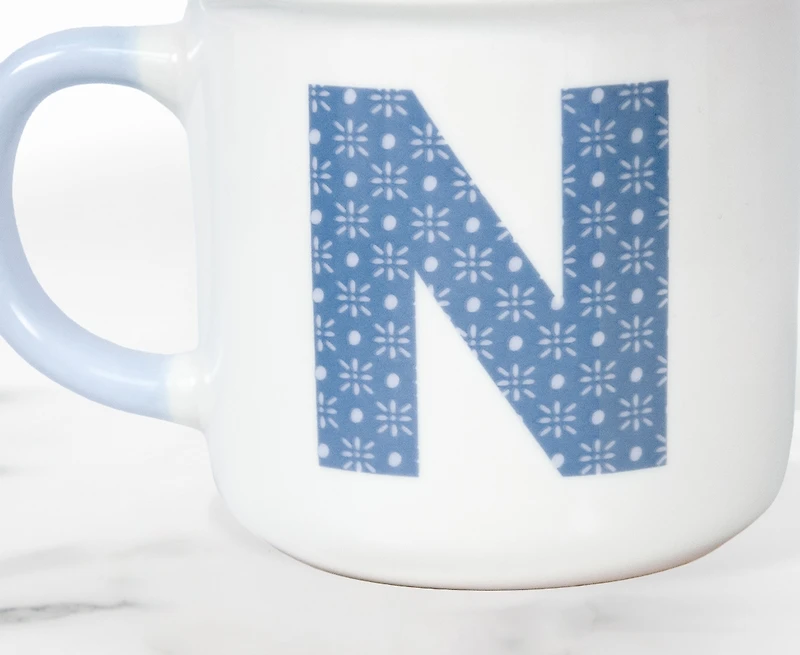 Marly Monogram Mug N, Blue 410ml