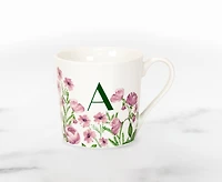 Meadow Monogram Mug A, Sweet Pea 400ml