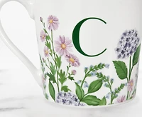 Meadow Monogram Mug C, Hydrangea 400ml