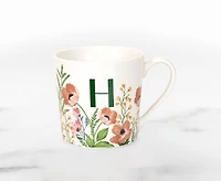 Meadow Monogram Mug H, 400ml