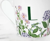 Meadow Monogram Mug L, Hydrangea 400ml