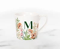 Meadow Monogram Mug M, California Poppy 400ml