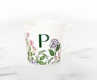 Meadow Monogram Mug P, Hydrangea 400ml