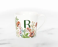 Meadow Monogram Mug R, California Poppy 400 ml