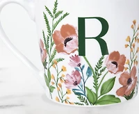 Meadow Monogram Mug R, California Poppy 400 ml