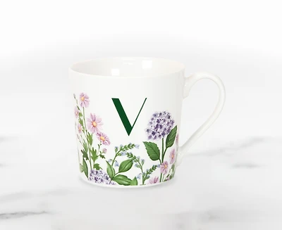 Meadow Monogram Mug V, Hydrangea 400ml