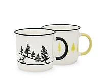 Forest Mug Set of 4 by Stokes