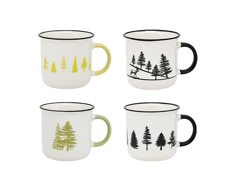 Forest Mug Set of 4 by Stokes