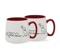 Ensemble Les Chiens – 2 tasses