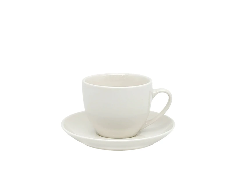 The Oaks Set of 4 White Espresso Cups