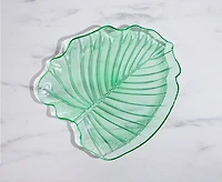 Assiette Pfeiffer à grand motif de feuille