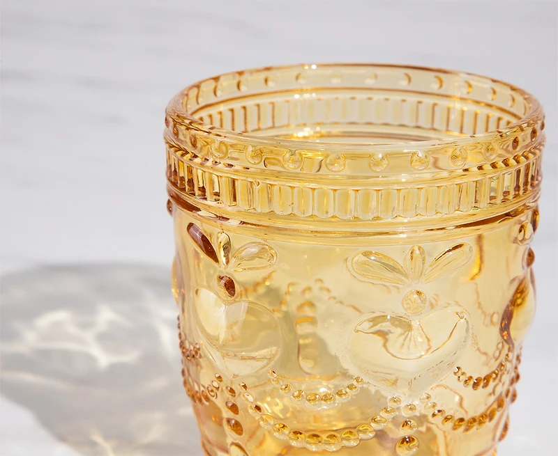 Pfeiffer Heart Amber Glass