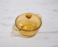 Petit pot ambre rétro