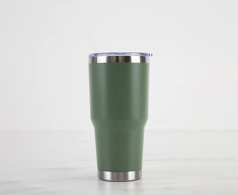 Havre Straw Cup 900ml - Sage