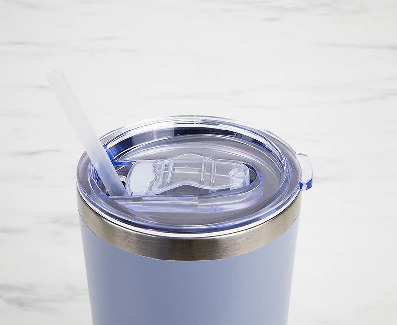 Gobelet à paille Havre 900 ml - Gris