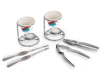 Ensemble pour dégustation de homard de 8 pièces avec bougies Homard des Îles