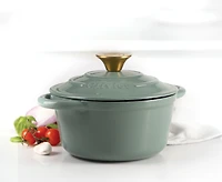 Remy Olivier Jasper Casserole en fonte avec couvercle, 1.8 L